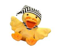 ORFOFE Burattino a Mano a Forma di Anatra in Stoffa Gialla, Marionetta per Raccontare Storie e Gioco Educativo Genitore-figlio, Pupazzo Interattivo per Sviluppo Creatività