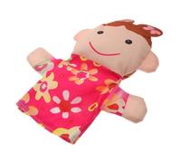 ORFOFE Burattino a Mano Famiglia per Piccoli, Marionetta Educativa in Peluche Interattiva per Raccontare Storie, Giocattolo Didattico per Asilo e Casa, Regalo per Dai 3 Anni