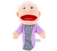 ORFOFE Burattino a Mano Realistico in Peluche, Giocattolo Educativo, Marionetta per Raccontare Storie e Migliorare Legame Genitore-figlio, 1 Pezzo