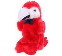 ORFOFE Burattino Mano Pappagallo Morbido in Peluche Educativo per Marionetta Animale per Narrazione e Sviluppo Regalo Interattivo