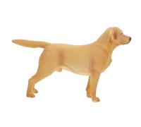 ORFOFE Cane Labrador Decorativo in Plastica Riutilizzabile Scultura da Tavolo e Realistica Puppy per e Negozio Idea Regalo Adorabile