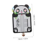 ORFOFE Cartoncini Didattici Musicali per Tavola di Notazione Musicale Portatile Tema Panda per Apprendimento Teoria Musicale Esercizi di Ritmo e Lettura Prima Vista