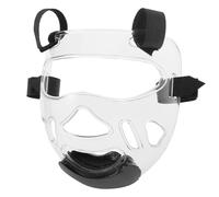 ORFOFE Casco da Boxe Protettivo Trasparente in Pp Protezione Antiurto e Taglia Regolabile per Taekwondo e Karate e Adulti, Scudo Multifunzionale per Allenamento e Sparring