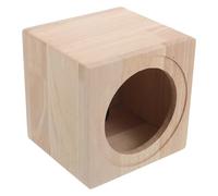 ORFOFE Cassa Acustica per Auto in Legno 5 Pollici Portatile Subwoofer Integrato per Camion, Casse Acustiche la Casa e Veicoli, Cabinet Audio Compatto per Migliorare Bassi e Fedeltà