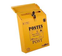 ORFOFE Cassetta Postale Retrò Con Serratura Robusta Cassetta Postale Da Parete Per La Casa