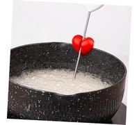 ORFOFE Clip Termometro in Silicone Forma Portatile Presa per Liquidi Caldi e Pentole Accessorio Cucina Rosso per Monitoraggio Temperatura Forno e Cottura