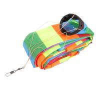 ORFOFE Coda di Aquilone Colorata Streamer 10 Metri Tessuto Resistente e Cuciture Rinforzate, Accessorio Leggero per Aquiloni a Coda Lunga, per Giochi All’aperto in Spiaggia e Parco