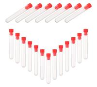 ORFOFE Contenitore per Aghi da Cucito a Mano 30 Slot, Porta Aghi in Plastica Coperchio Rosso Antipolvere, Organizer Compatto per Accessori da Ricamo e Kit da Viaggio