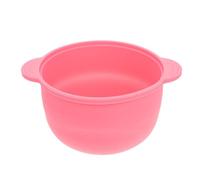 ORFOFE Contenitore per Scioglimento della Cera in Silicone Rosa, Ciotola Resistente al Calore, Facile da Pulire, Confortevole, per e Utilizzo Domestico