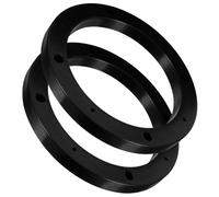 ORFOFE Coppia di Distanziatori per Altoparlanti Auto 5 Pollici in Plastica Anelli Adattatori per Fissaggio e Riduzione Vibrazioni Impianto Audio Veicoli