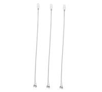 ORFOFE Cordino Anti-smarrimento per Amplificatori Acustici 3 Pezzi Clip in Abs e Nylon Leggero per Ragazzo Ragazza e Anziani Protezione Sicura