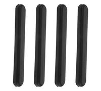 ORFOFE Cuscinetti per Braccioli per Sedie a Rotelle 4 Pezzi Antiscivolo in Plastica Morbida Imbottita per Pazienti Installazione Facile e Pulizia Rapida Accessori per Sedie da Trasporto