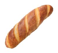 ORFOFE Cuscino di Peluche a Forma di Pane Francese 40 Cm Cuscino Lombare in Cotone Pp Fodera Lavabile e Gioco per Casa e Divano