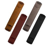 ORFOFE Custodia Portapenne Regolabile Resistente All'usura in Pelle Pu 4 Pezzi per Quaderni e Libri, per Occasioni Speciali e Uso Quotidiano