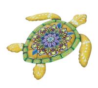 ORFOFE Decorazione da Parete in Metallo Forma di Testuggine Ornamento da Giardino Resistente in Ferro Decorazione Artistica Vintage per Esterni e Interni per Casa e Spazi all Aperto