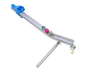 ORFOFE Esperimento di Collisione Culla a Pendolo in Acciaio, Kit di Fondamenti Scientifici per Didattica della Fisica, Gadget Scientifico da Scrivania per Scuole e Laboratori Educativi