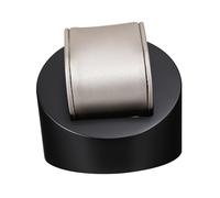 ORFOFE Espositore per Orologi in Resina e Pelle Sintetica Nera, Supporto Elegante e Semplice per Bracciali, come Decorazione la Casa e Stand per Gioielli