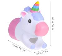 ORFOFE Estensione per Rubinetto a Forma di Unicorno per Accessorio per Lavandino Bagno Facilitatore per Lavaggio Mani Compatibile Rubinetti Standard Dimensioni Portatili Colore