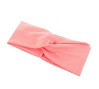 ORFOFE Fascia Elastica per Chioma Donna Colore Rosa Resistente Non Scolorisce e Non Si Deforma Fascia Sportiva Semplice per Yoga e Molte Occasioni