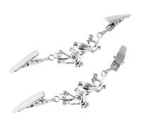 ORFOFE Fermagli per Cardigan in Metallo Vintage a Forma di Anatra Mandarina Set 2 Pezzi di Spille Decorative per Scialli da Donna Clip per Maglione Anti-Esposizione Multifunzionale per
