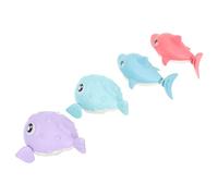 ORFOFE Giocattoli da Bagno a Carica, Set 4 Pezzi Animali in Plastica Galleggianti, Giocattoli D’acqua Divertenti e Sicuri per Bagnetto dei Piccoli Colore Casuale Colore Casuale