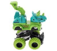 ORFOFE Giocattolo per Auto da Ingegneria Inerziale Macchinina Scorrevole Dinosauro Materiale Sicuro e Colorato Educativo per Età Prescolare Divertimento Interattivo