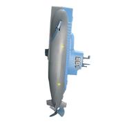 ORFOFE Giocattolo Submarine Simulato per Bagnetto Gioco Dacqua Tricky per Ragazzo Sottomarino Molla per Divertimento in Vaschetta Bagnetto