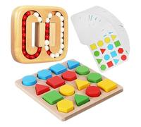 ORFOFE Giochi Cognitivi per Anziani in Legno Puzzle Labirinto e Attività di Memoria Rotante per Stimolare il Cervello e Coinvolgimento Sensoriale