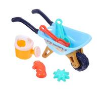 ORFOFE Giochi da Spiaggia con Carriola Blu per Sabbiera e Facile da Usare Stimola Coordinazione Occhio Mano e Creatività Adatto per Sviluppo Cognitivo e Cooperazione Colore