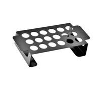 ORFOFE Graticola Barbecue in Inossidabile Leggera e Resistente Supporto per Cosce Pollo e Jalapeno Strumento Pratico per all