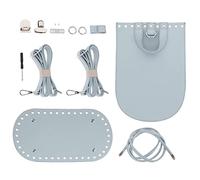 ORFOFE Kit per Realizzare Zaini Fai da Te Blu in Pu Accessori per Manual Training per Back To School Party e Lezioni Pratiche di Creazione Borse