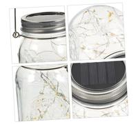 ORFOFE Lampada Solare da Esterno Sospensione con Design a Tessere Luce LED Chic per Giardino e Cortile Decorazione con Design Unico e Risparmio Energetico