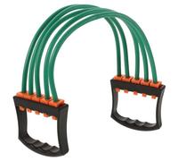 ORFOFE Maniglie per Bande Elastiche Fitness con Corda Resistente e Moschettone Impugnature Ergonomiche per Allenamento Resistenza Torace e Braccia Leggere e Compatte per Uomini e Donne