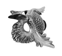 ORFOFE Maschera Gufo Halloween per Adulti Maschera Animale Mezza Faccia in Plastica Accessorio Unisex per Carnevale Cosplay e Feste Tema