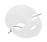 ORFOFE Maschera Volto in PVC Opaco Spessa e Vuota per DIY Maschera Fox Full Face per Halloween Cosplay e Feste Mascherate Adatta Decorazione Personalizzata