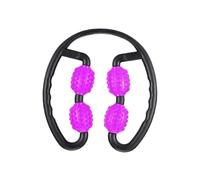 ORFOFE Massaggiatore per Gambe Rullo Ruote Bastone per Massaggi Muscolari Ergonomico Accessori per Yoga e Fitness Facile da Usare