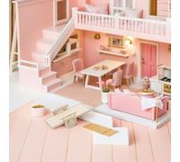 ORFOFE Miniatura Attrezzi Agricoli per Casa delle Bambole Mini Ribaltabile Accessori per Ambientazioni Fatate e Modelli in Miniatura per Hobby Creativo e Gioco Educativo Rurale