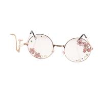 ORFOFE Occhiali Cosplay Kawaii con Montatura Rotonda per e Ragazze Accessorio Party Leggero ed Design per e Foto