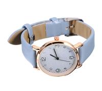 ORFOFE Orologio Digitale da Polso per Cinturino in Pelle PU Regolabile Design Sottile e Leggero Orologio da Polso Casual e Confortevole per Ragazzi per Gestione