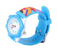 ORFOFE Orologio per Bambini Design 3d Mondo Sottomarino in PC Leggero e Facile da Leggere, Orologio Creativo per Studenti e Bambini, per Compleanni Blu