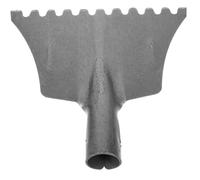 ORFOFE Pala da Neve e Rompighiaccio in Acciaio per Esterni, Accessorio per Rimozione Ghiaccio Auto Design a Testa Piatta, Resistente e Stabile per Uso Domestico e Giardino