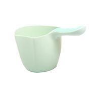 ORFOFE Paletta per Acqua da Bagno per Verde Manico Ergonomico, Tazza da Bagno per Ragazzo Ragazza Multiuso, Accessorio per Bagnetto e Shampoo Shower