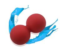 ORFOFE Palla Massaggio a Forma di Arachide in Silicone Extra Dura, Rullo Muscolare Doppio per Rilassamento Fasciale nel Corso di Allenamenti Sportivi e Pesistica