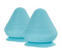 ORFOFE Palla Massaggio Muscolare a Forma di Cono 2 Pezzi Design a Ventosa in Tpe Compatta e Portatile per Rilassamento Muscolare di Schiena e Collo a Casa o Ufficio