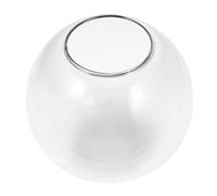 ORFOFE Paralume in Vetro Versatile Da 15 Cm, Accessorio Luminoso Per Lampada Da Tavolo e Piantana, Decorazione Elegante Per Illuminazione Domestica