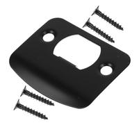 ORFOFE Piastra Guida per Serratura Porta Interna in Legno Accessorio Rinforzato Antieffrazione con Protezione Spessa Compatibile con Diversi Catenacci e Chiavistelli per Porte Robuste