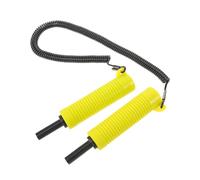 ORFOFE Piccone di Sicurezza per Pesca su Ghiaccio in Acciaio Inossidabile e PVC, Compatto e Salvasalvavita per Avventure Invernali All'aperto su Ghiaccio
