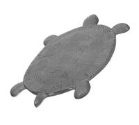ORFOFE Pietra da Giardino a Forma di Tartaruga in Ferro, Argento, Antiscivolo e Resistente alle Intemperie, per Vialetti e Percorsi Esterni, Statua Decorativa Calpestabile