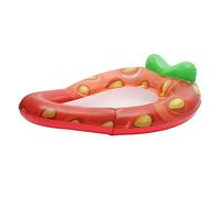 ORFOFE Poltrona Gonfiabile Piscina Adulti Materassino Galleggiante con Rete Design Frutta per Party Decor e Relax