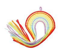 ORFOFE Porta Forcine Per Capelli Da Bambina Forma Arcobaleno Organizzatore Per Forcine Per Capelli Da Appendere Alla Parete Design Colorato